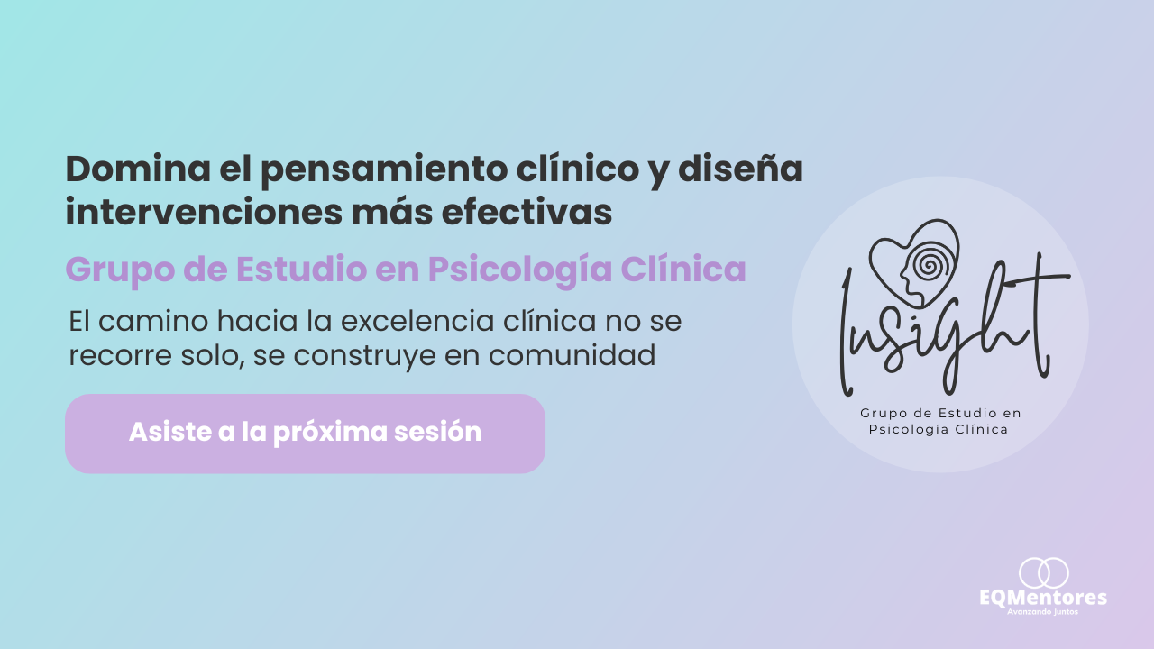 Banner Rectangular Grupo de Estudio Insight EQ Mentores EQ Mentores