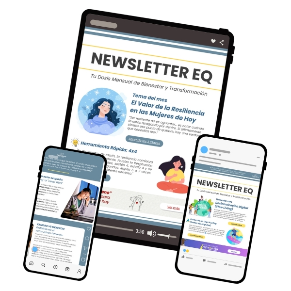 Mockup Newsletter EQ Mentores